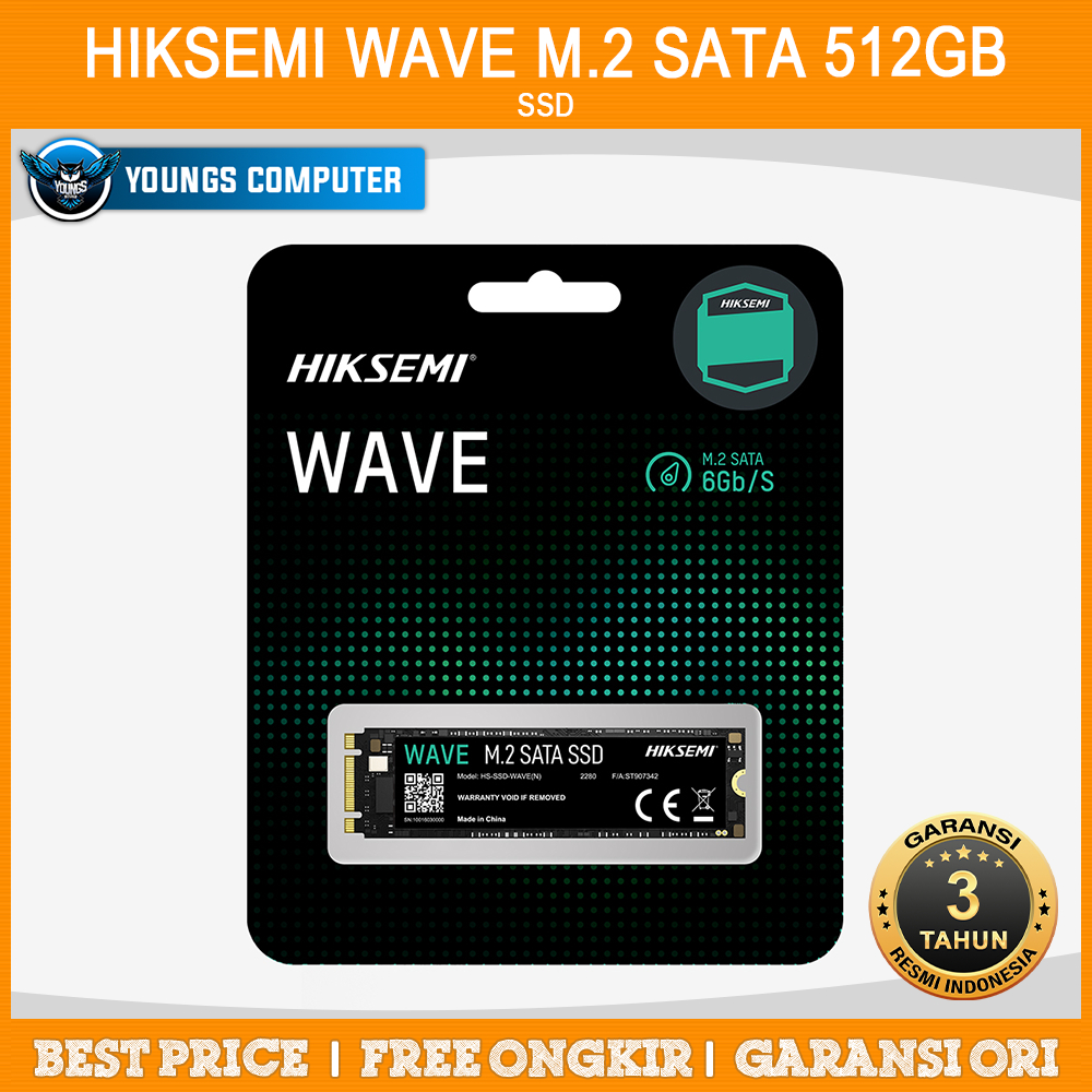 SSD HIKSEMI WAVE M.2 SATA 512GB | HS-SSD-WAVE(N) 512G