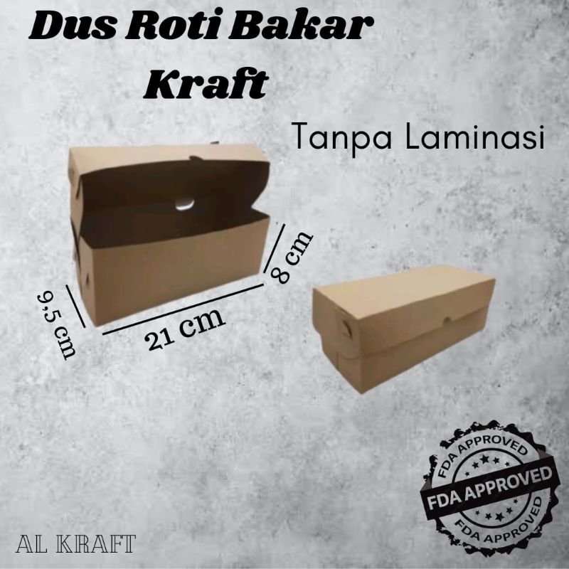 

Dus Roti Bakar Kraft Non Laminasi