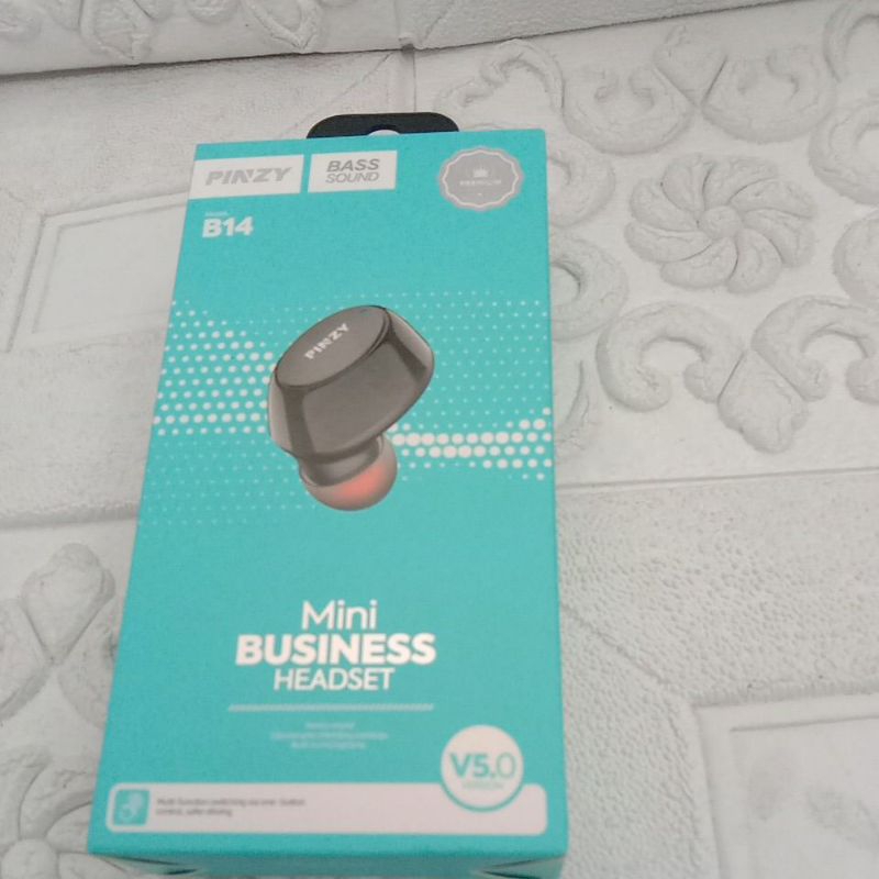 Hendset pinzy B14 wireless headset bluetooth