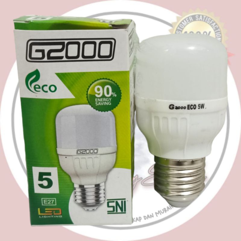 LAMPU LED KAPSUL MURAH  5W, 10W, 15W, 20W,30W,40W PUTIH