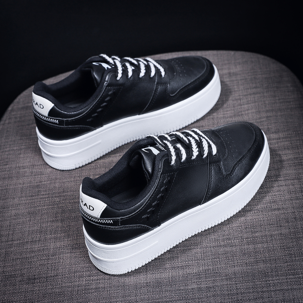 LURAD Q166 Sepatu Putih Sepatu Hitam Sepatu Wanita Sepatu Cewek Sepatu Model Cantik Fashionable Trandy Sepatu Import Sepatu Kece