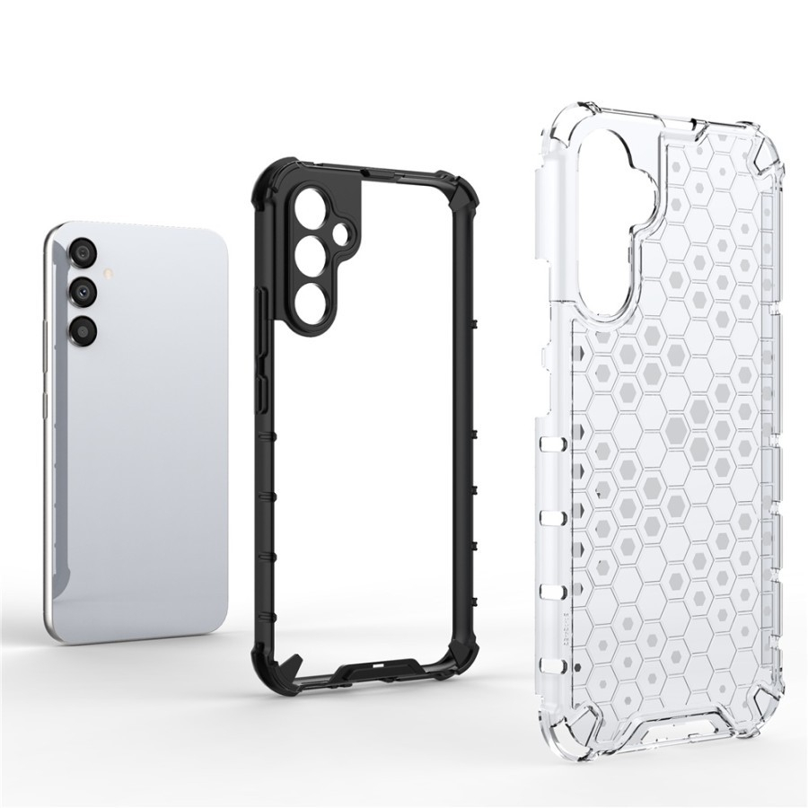 SAMSUNG A34 5G / A54 5G CASING HONEYCOMB TPU COVER TRANSPARAN CASE ARMOR