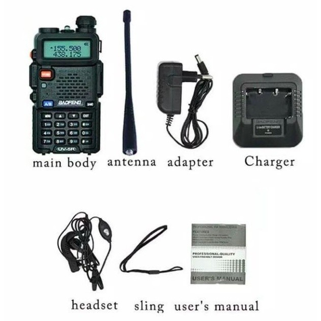 HT UV-5R Bao UV5R Feng HT Dualband VHF UHF 400 Pofung Handytalky Bao UV 5R Feng UV 82