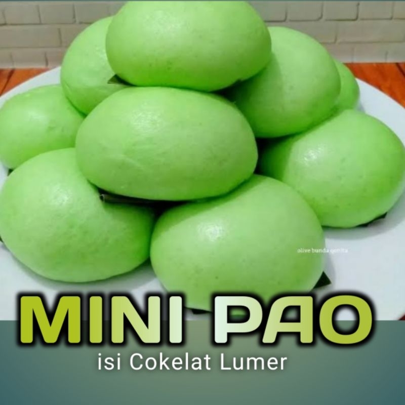 

bakpao cokelat lumer || minipao || bakpao halal