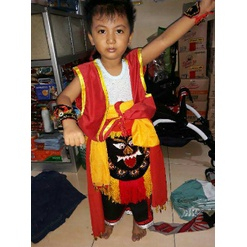 ⚡TERMURAH⚡ Setelan Bujang Ganong ( rompi + celana) - Setelan Bujang Ganong Anak & Dewasa - Baju Adat