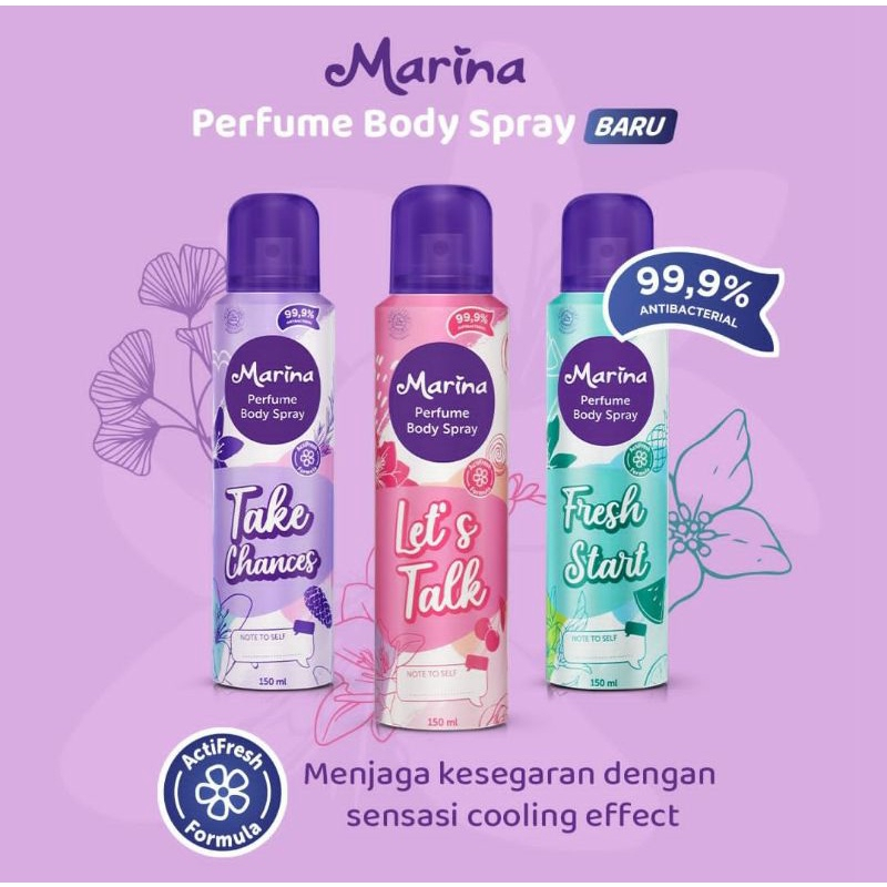 Marina Body Spray 150ml Perfume