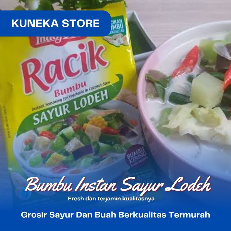 

BUMBU MASAK INSTAN BUMBU RACIK KERING SAYUR LODEH INDOFOOD TERMURAH 25GR PROMO