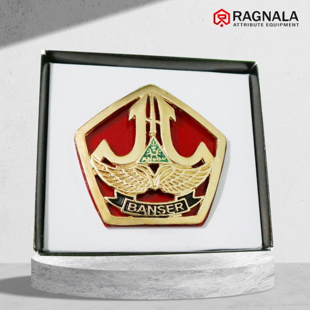 Pin Emblem Baret Banser / Atribut Banser