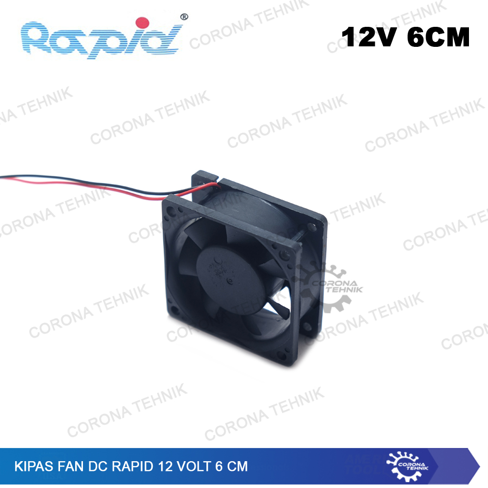 Fan DC 12 Volt Rapid 6 cm