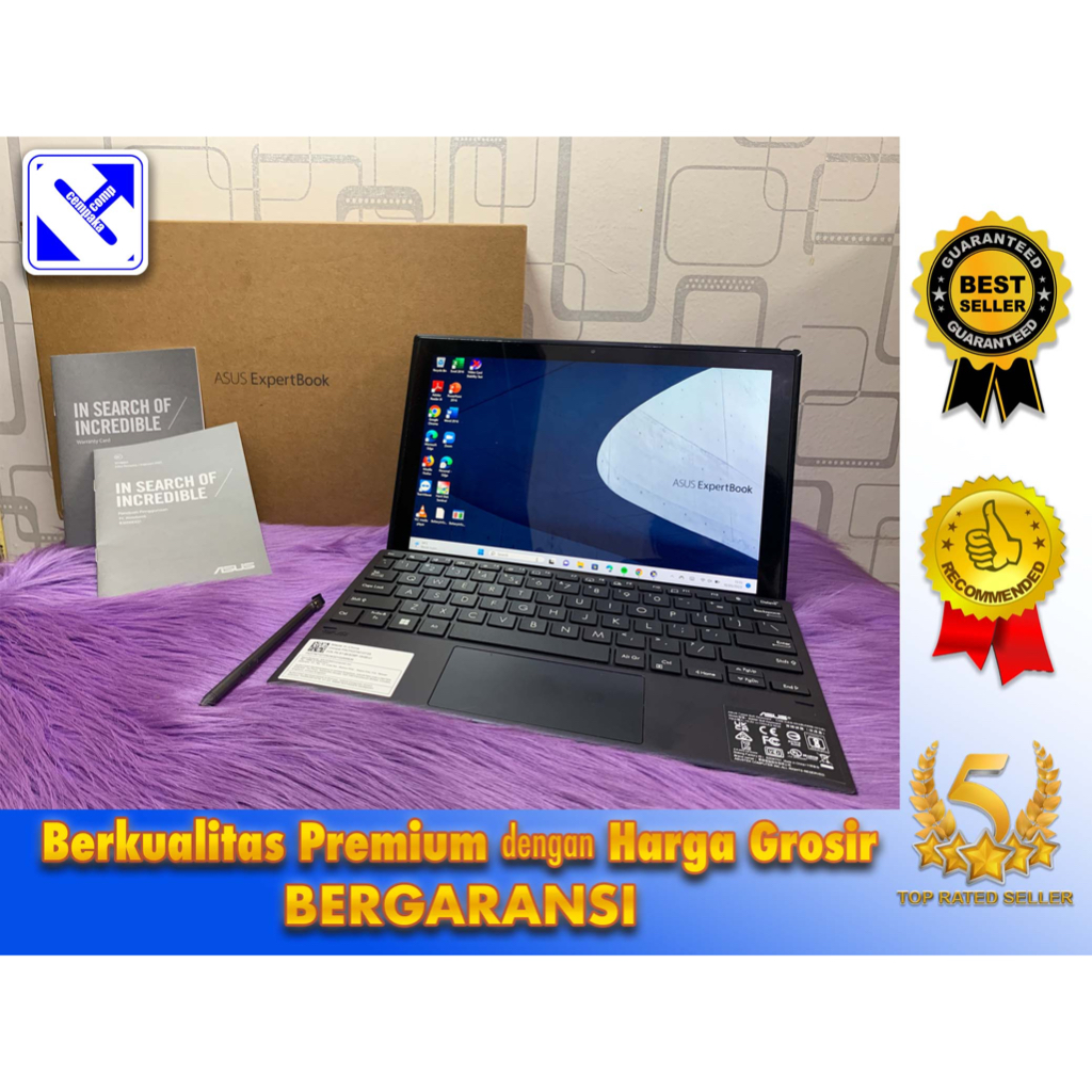 Asus ExpertBook B3 10.5” 2 in 1 FullSet Garansi Resmi