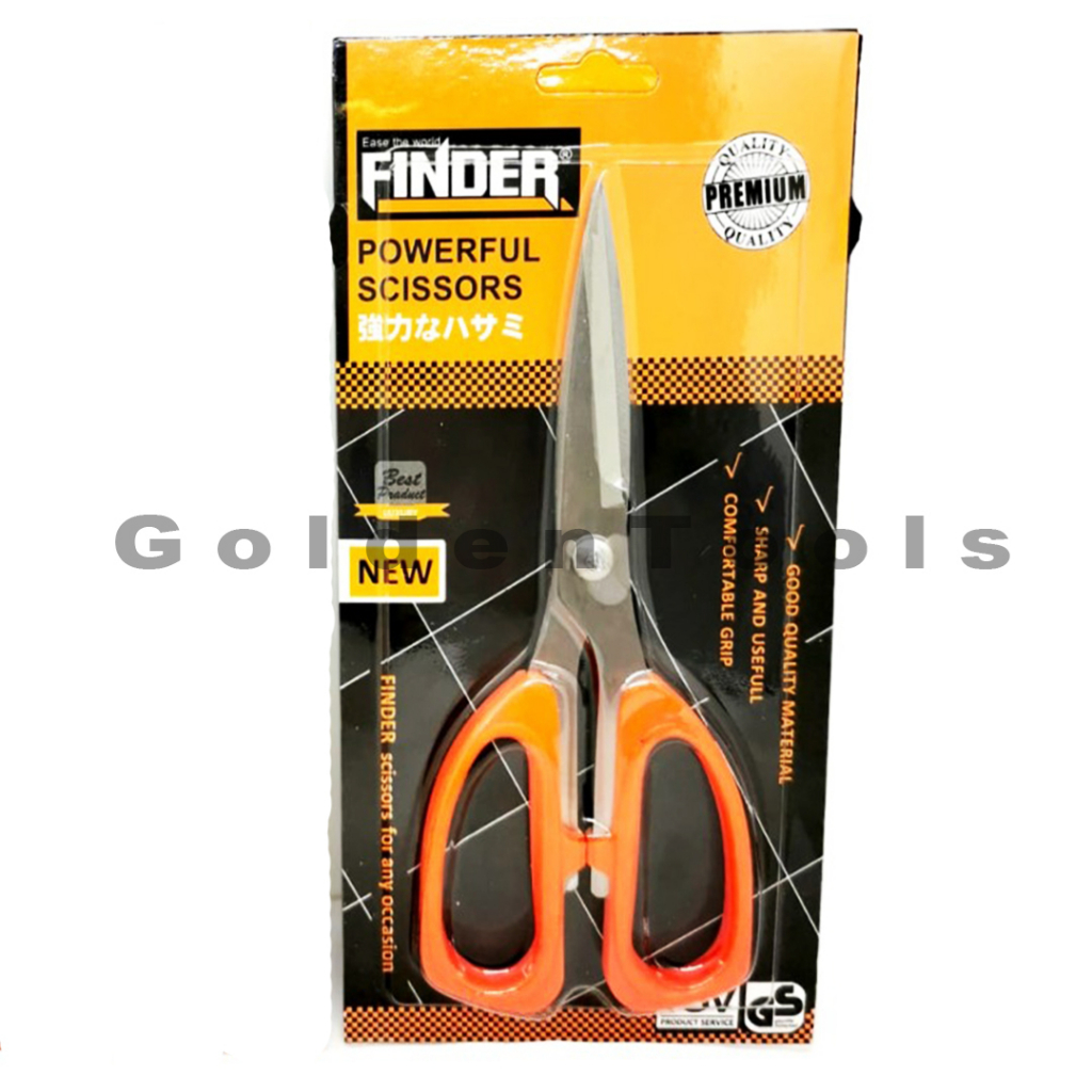 

Gunting serbaguna FINDER FS-001 powerfull scissors TC836 20cm