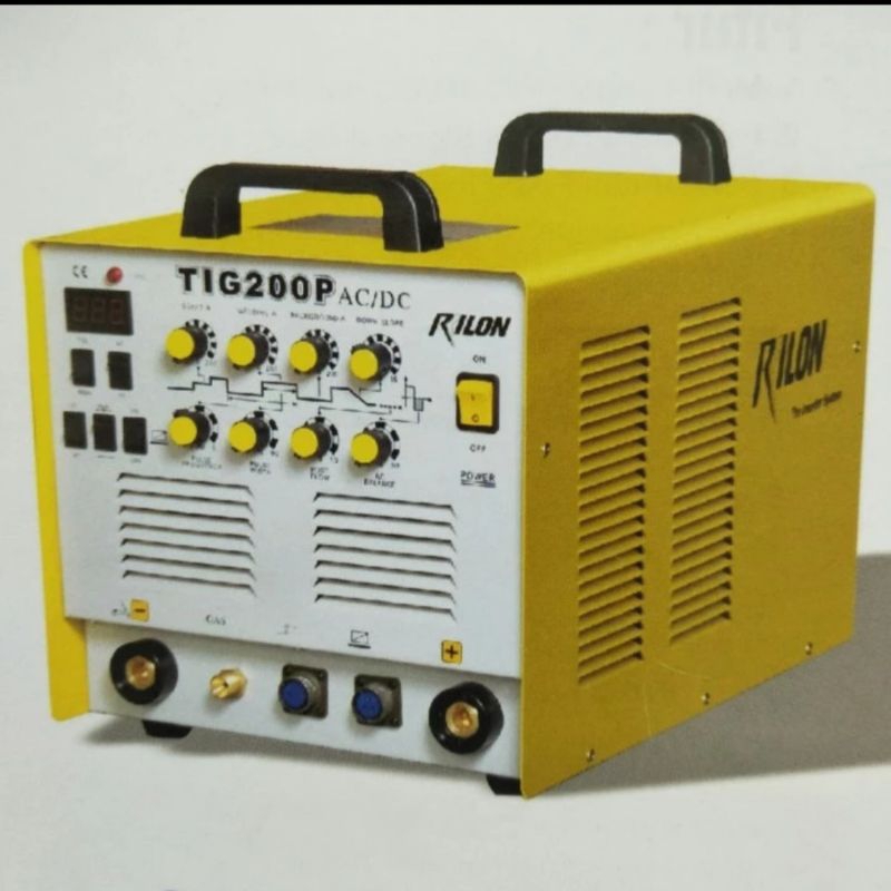 MESIN LAS ARGON RILLON TIG200P ACDC / MESIN LAS ALLUMUNIUM RILLON TIG-200P / RILLON TIG 200 P ACDC R