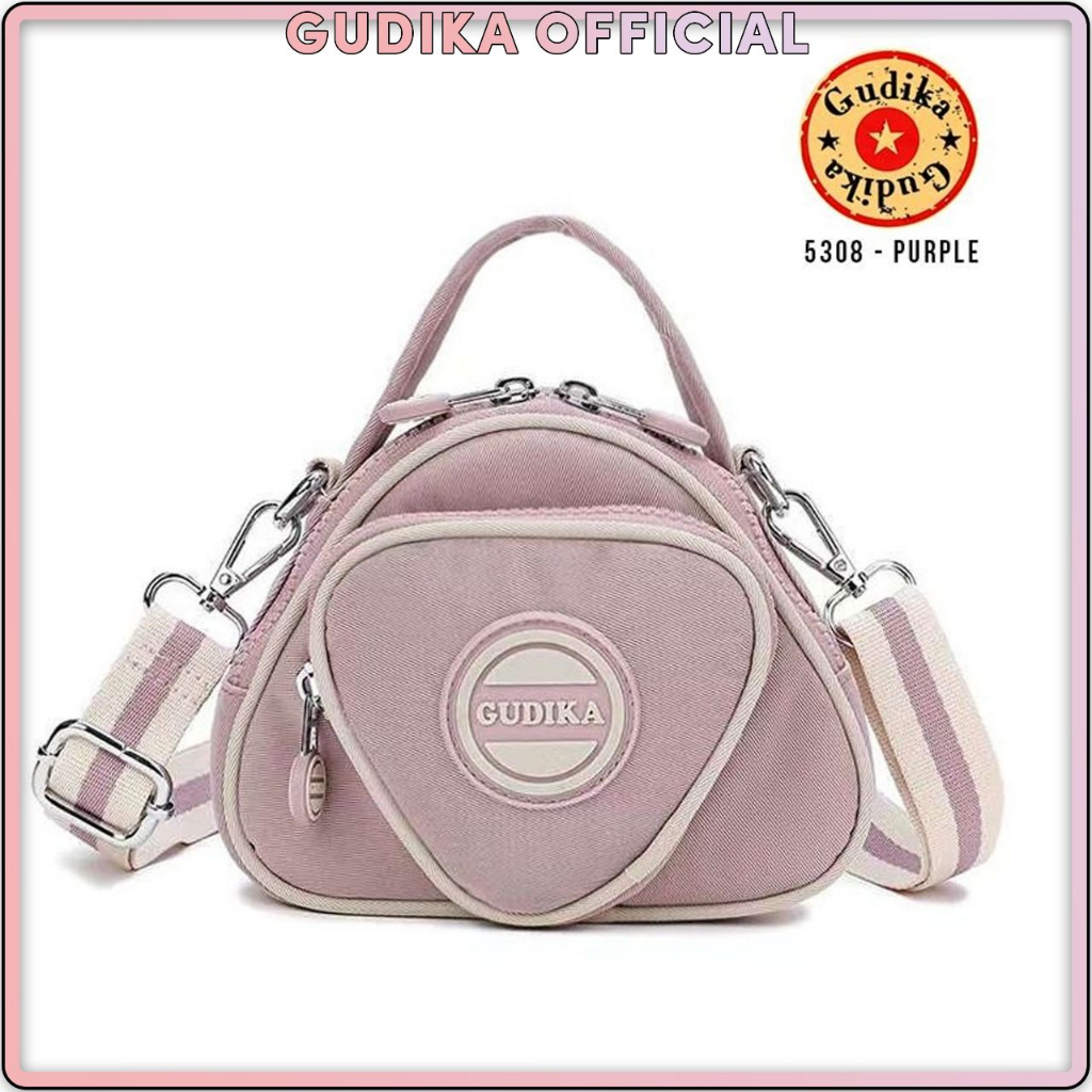 Tas GUDIKA Vinci 5308 - Tas Wanita Anti Air OOTD Harian Korea Style - Tas Selempang Kekinian Import Original Terbaru - sling bag - shoulder bag - tas bahu - tas batam - tas pesta kondangan - tas mini