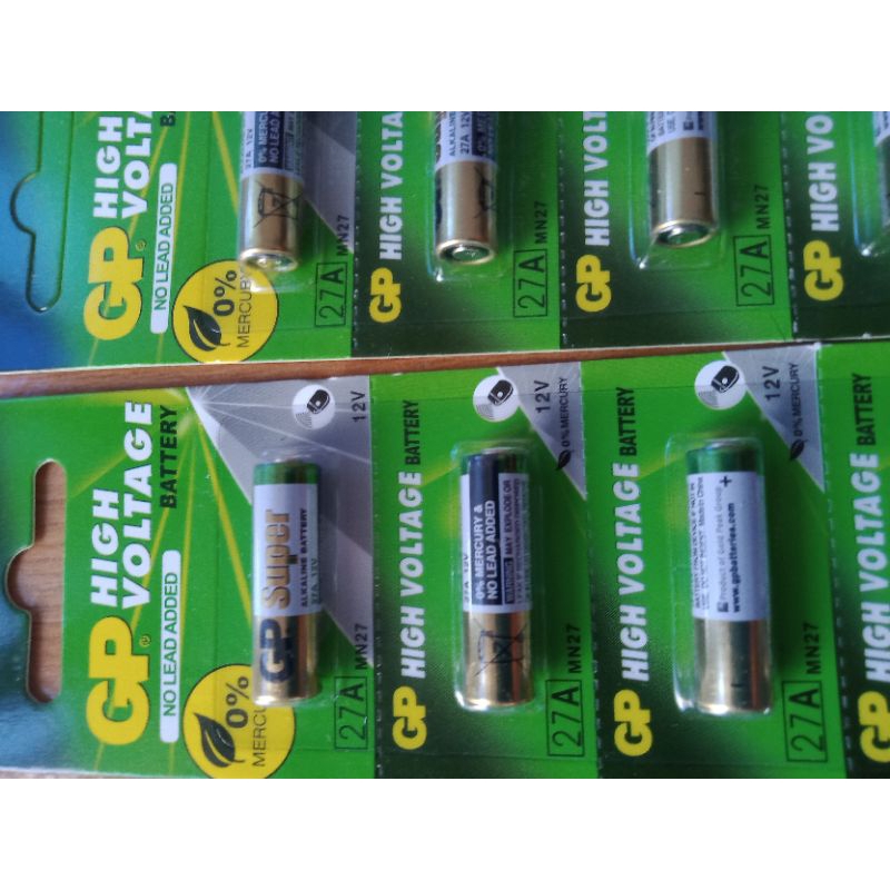 baterai GP 27A MN27 alkaline 12v remote mobil