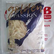

GOLDEN PASSION straight cut 1kg kentang goreng