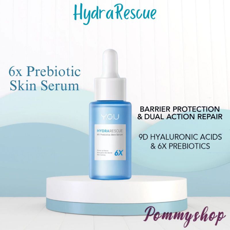 You Hydra Rescue 6X Prebiotics Skin Serum Hyaluronic Acid For Hydrating 30ml