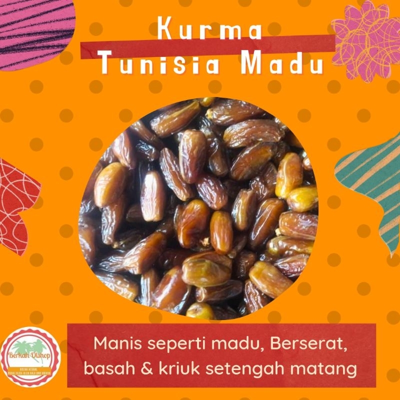 

kurma tunisia madu 500gr Repack