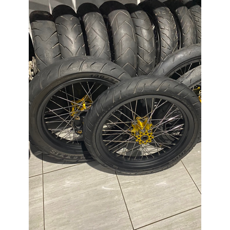 velg set crf supermoto bekas murah