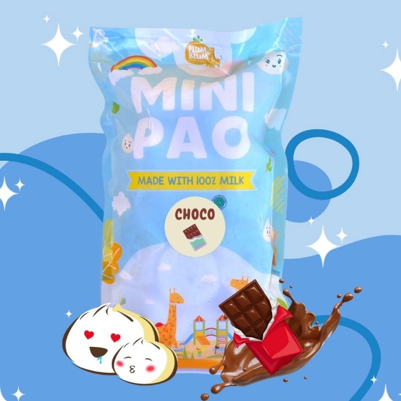 Plumandblum MINI PAO Snack MPASI bayi/ Baby Bun plum and blum / Plum &amp; Blum