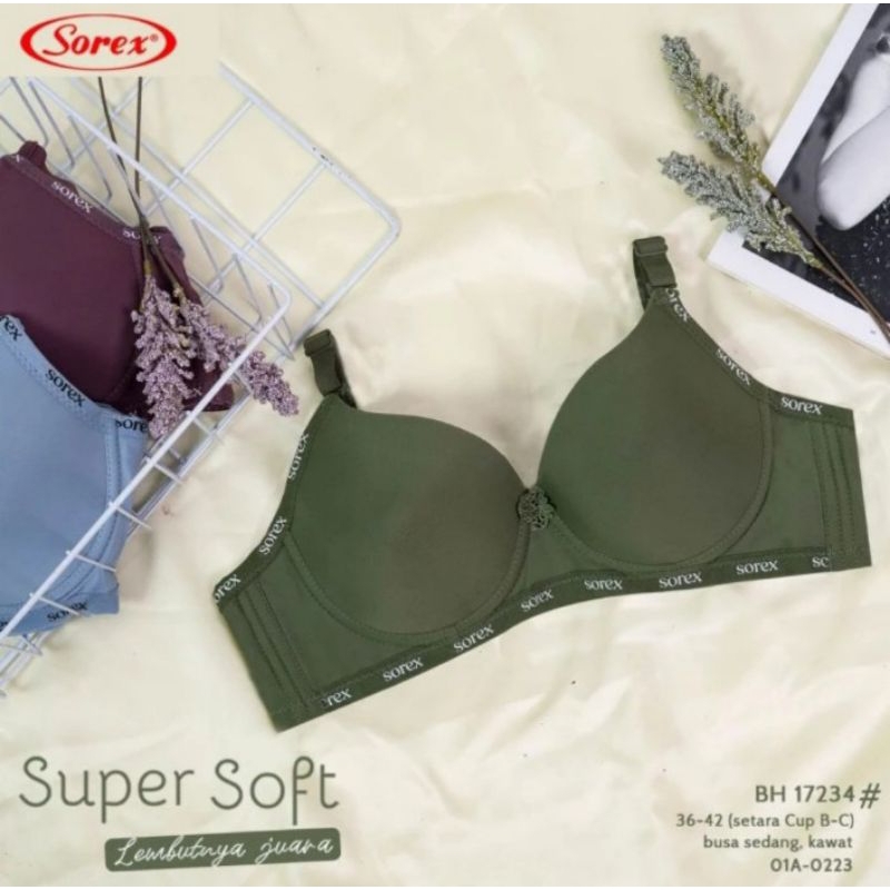 Bh Bra Sorex 17234 cup besar pakai kawat