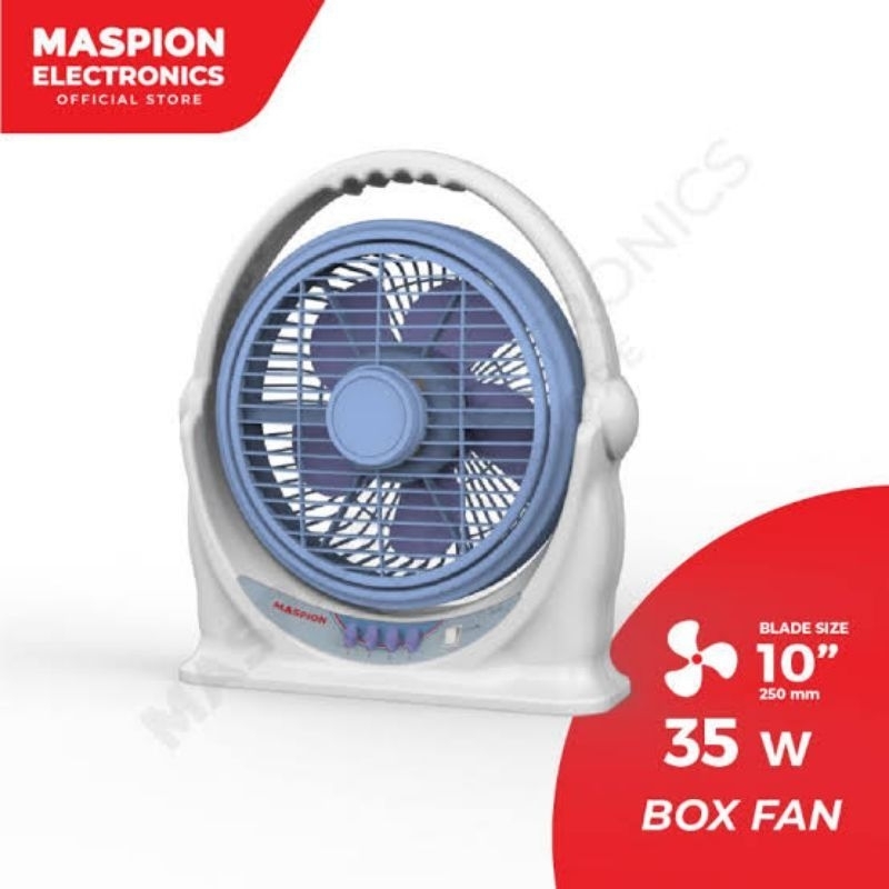 KIPAS KOTAK MASPION 10" JF-122 / BOX FAN MASPION JF122