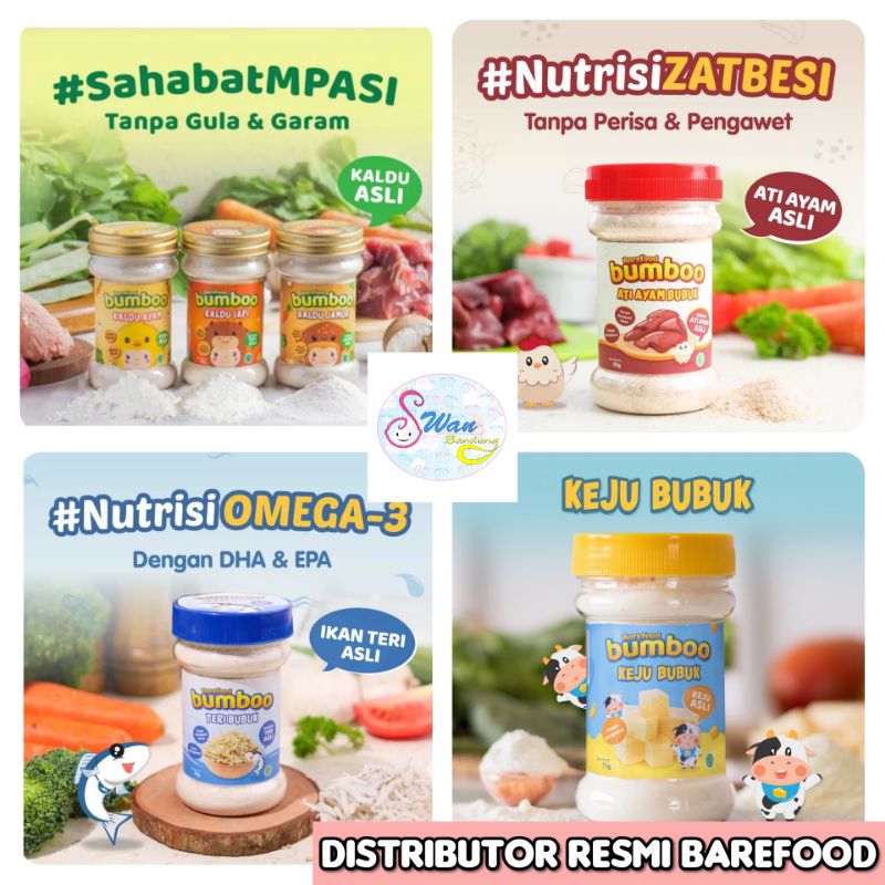 BUMBOO Kaldu Anak MPASI NO MSG - Tanpa Gula dan Garam Kaldu Ayam Jamur