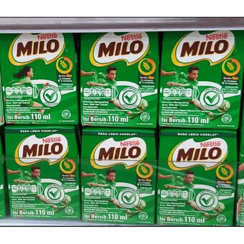 

MILO SUSU UHT MILO KOTAK 110ML MILO ACTIV GO KEMASAN KOTAK