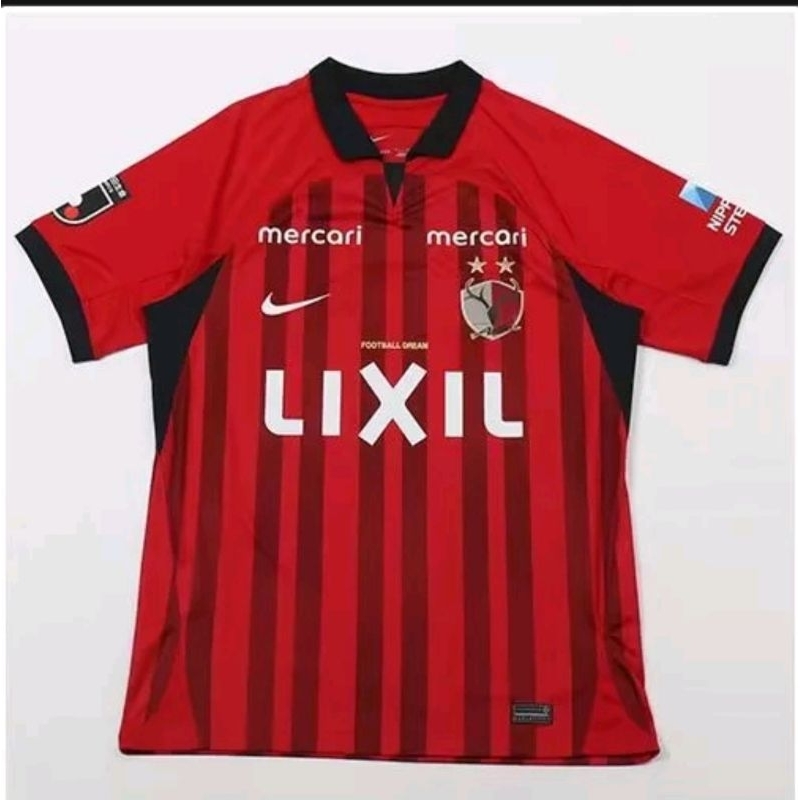 Jersey Baju Bola Liga Jepang J League Kashima Antlers Home Merah Musim Terbaru Big Size Ukuran Jumbo