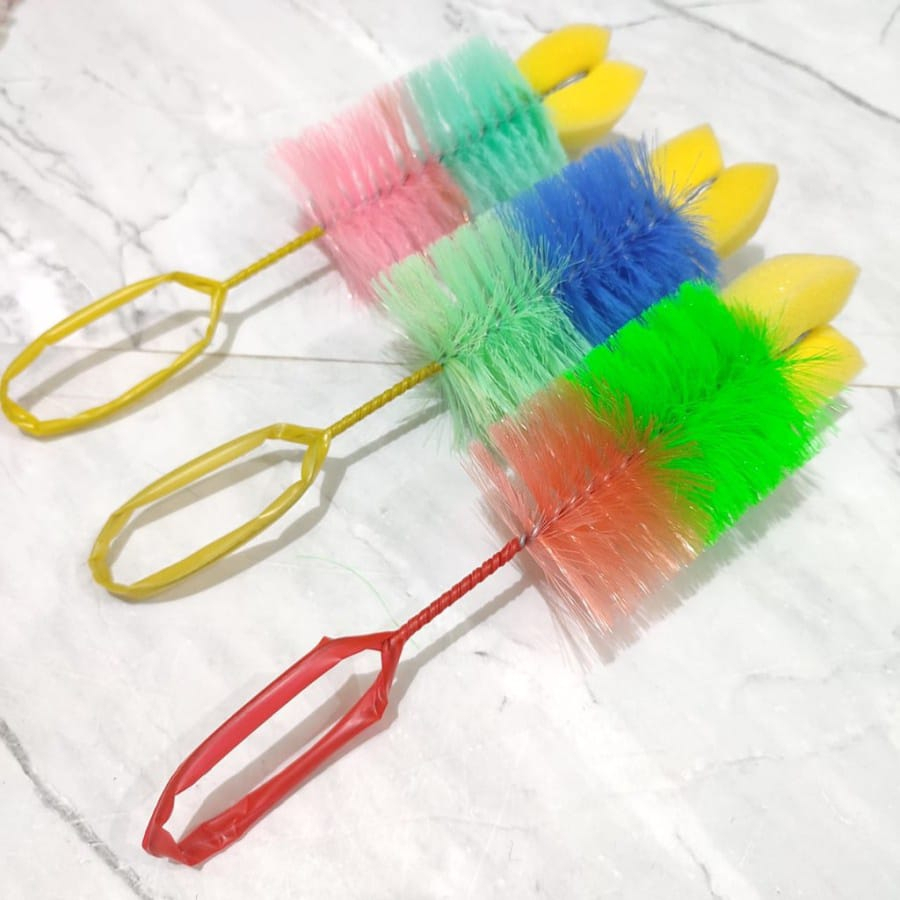 (DENLIN) Sikat Pembersih Botol / Sikat Botol Warna
