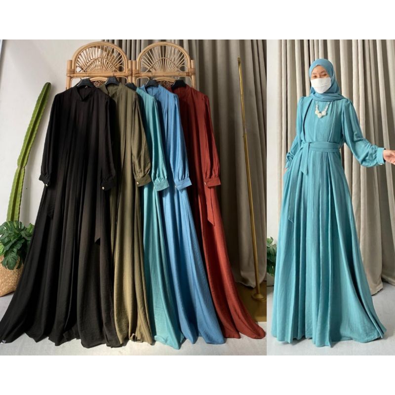 MAZAYA Gamis || Gamis Pololinen Ultimate Adem Bigsize