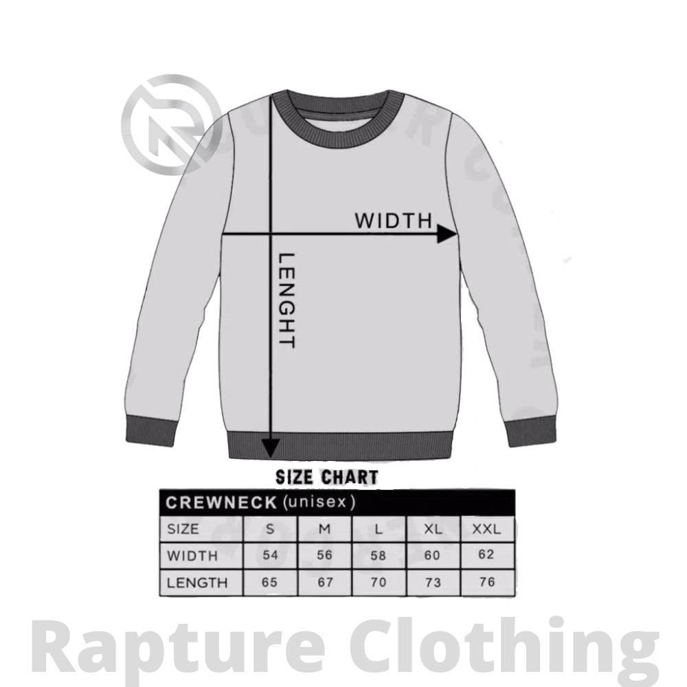 Sweater Pria Distro Oversize Aesthetic Warna Abu Paralon/Denim List Summer Fun Sweter Creneck Cowok Unisex Kekinian Keren Suiter Krunek Laki Laki Perempuan Terbaru 2023