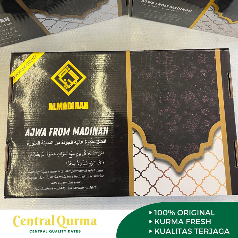 

Kurma Ajwa Madinah / Kurma Nabi Premium Original