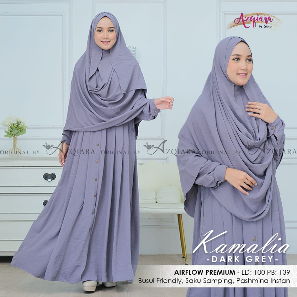 KAMALIA SYARI MUSLIM original produk by qiara fashion