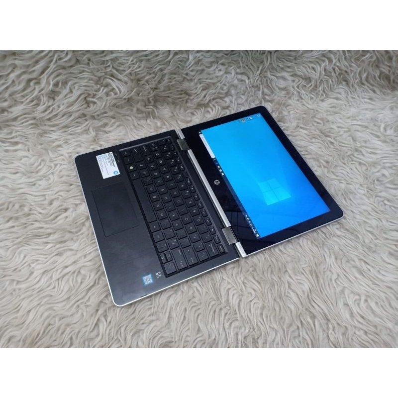 Laptop HP Pavilion X360 Convertible Ram 4gb HDD 1000gb core i3 Gen8 Layar sentuh