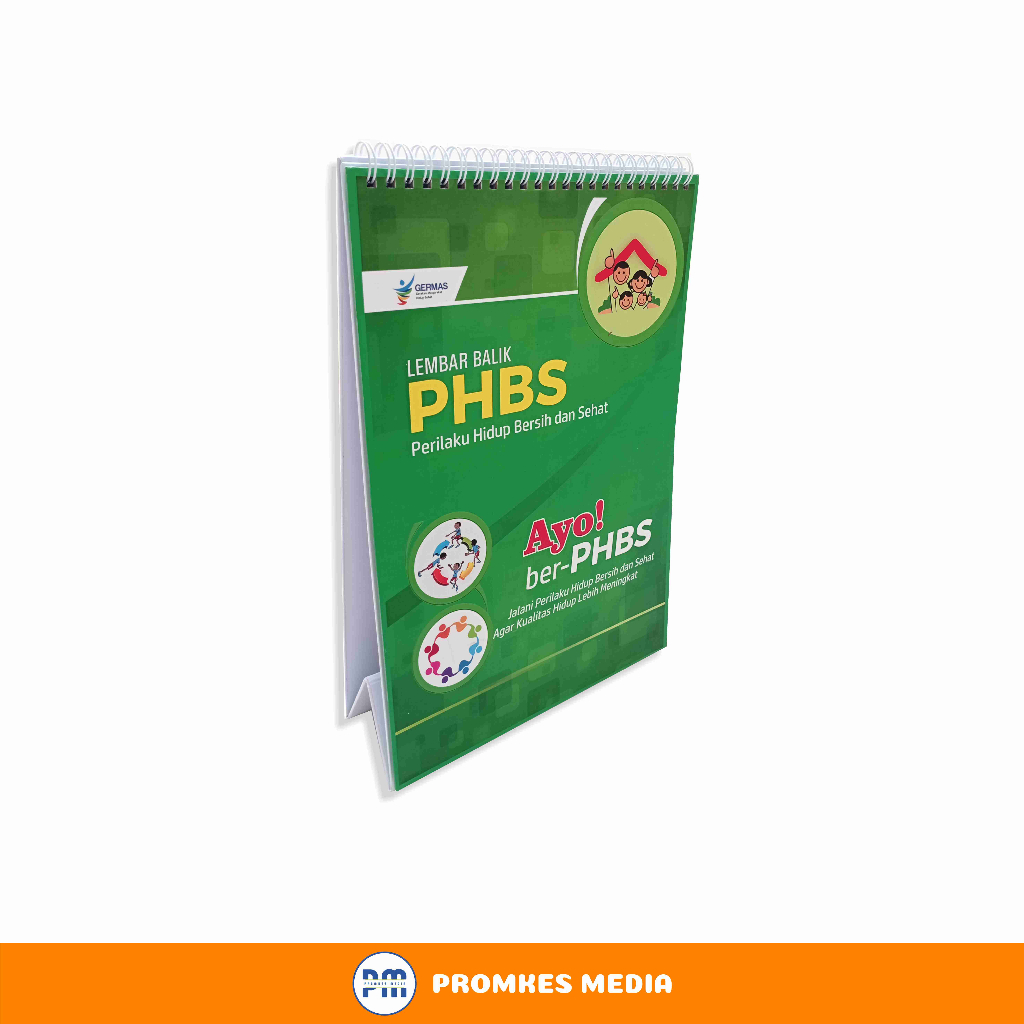 Lembar Balik, Lembar Balik Kesehatan, Lembar Balik PHBS, PHBS, Buku, Kesehatan