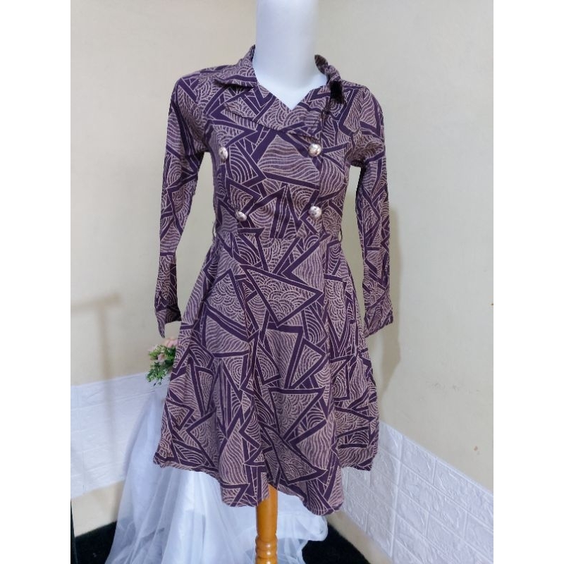 [PRELOVED] DRESS OFFICE LOOK / KEMEJA WANITA