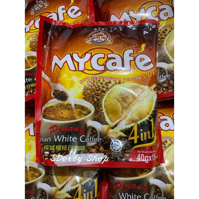 

My Cafe Penang Durian White Coffee 4in1 Kopi Durian Instant