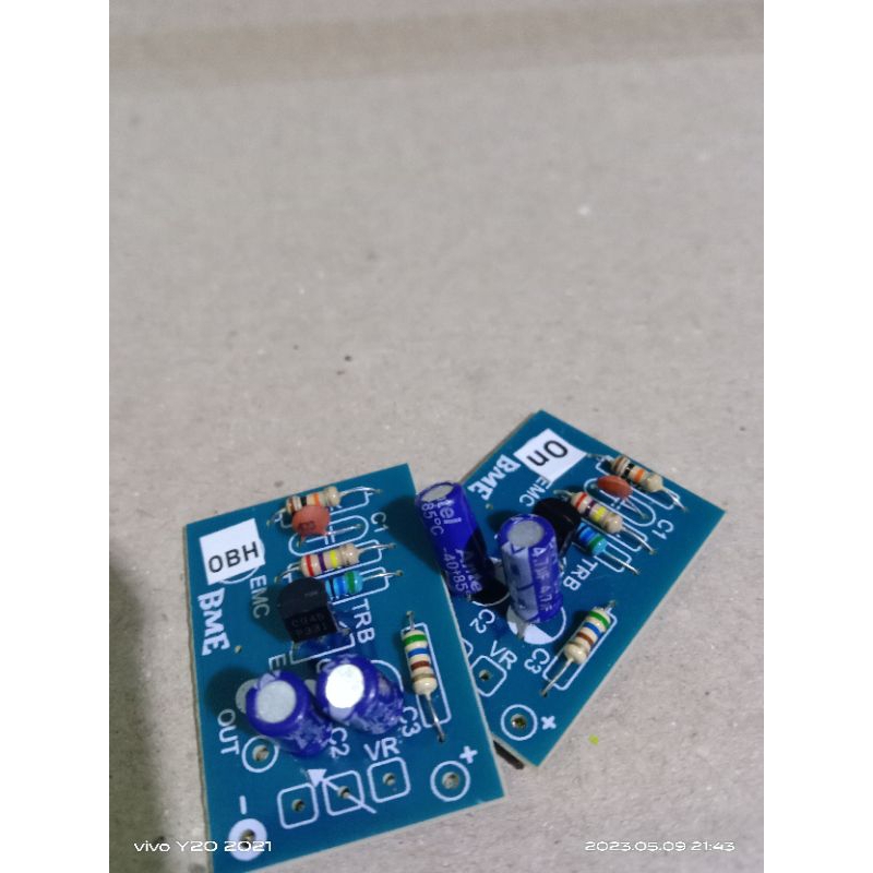 Preamp mic 1 transistor