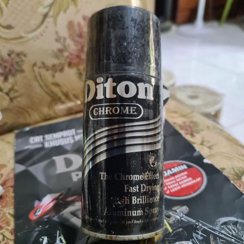 CAT SEMPROT DITON CHROME