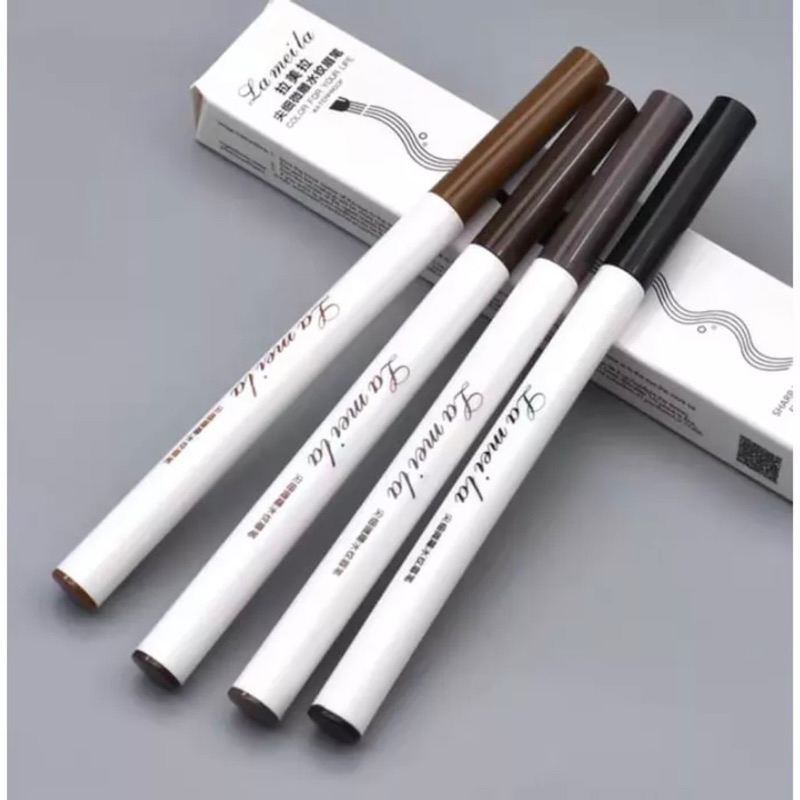 LAMEILA Eyebrow Pen Four-Claw Eye Brow Tint Fork Tip Waterproof