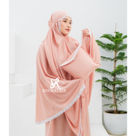 MUKENA AMPLOP JUMBO Mukena travel Renda Premium MUKENAH TRAVELING MUKENA TR Mukenah hyget higet Rism
