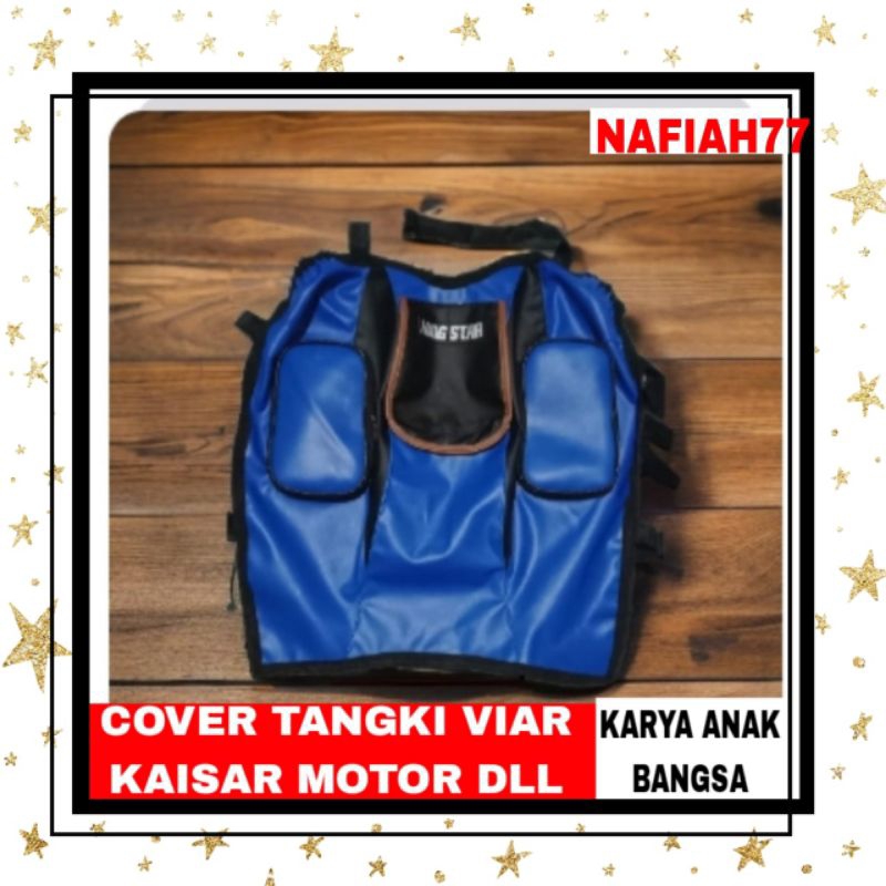 (TERMURAH)COVER TANGKI VIAR .KAISAR MOTOR RODA TIGA.GL.MEGA PRO TIGER.GL DLL SPARE PARTS MOTOR RODA TIGA