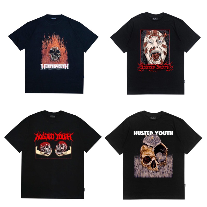 (BISA COD) HUSTED YOUTH KAOS ORIGINAL
