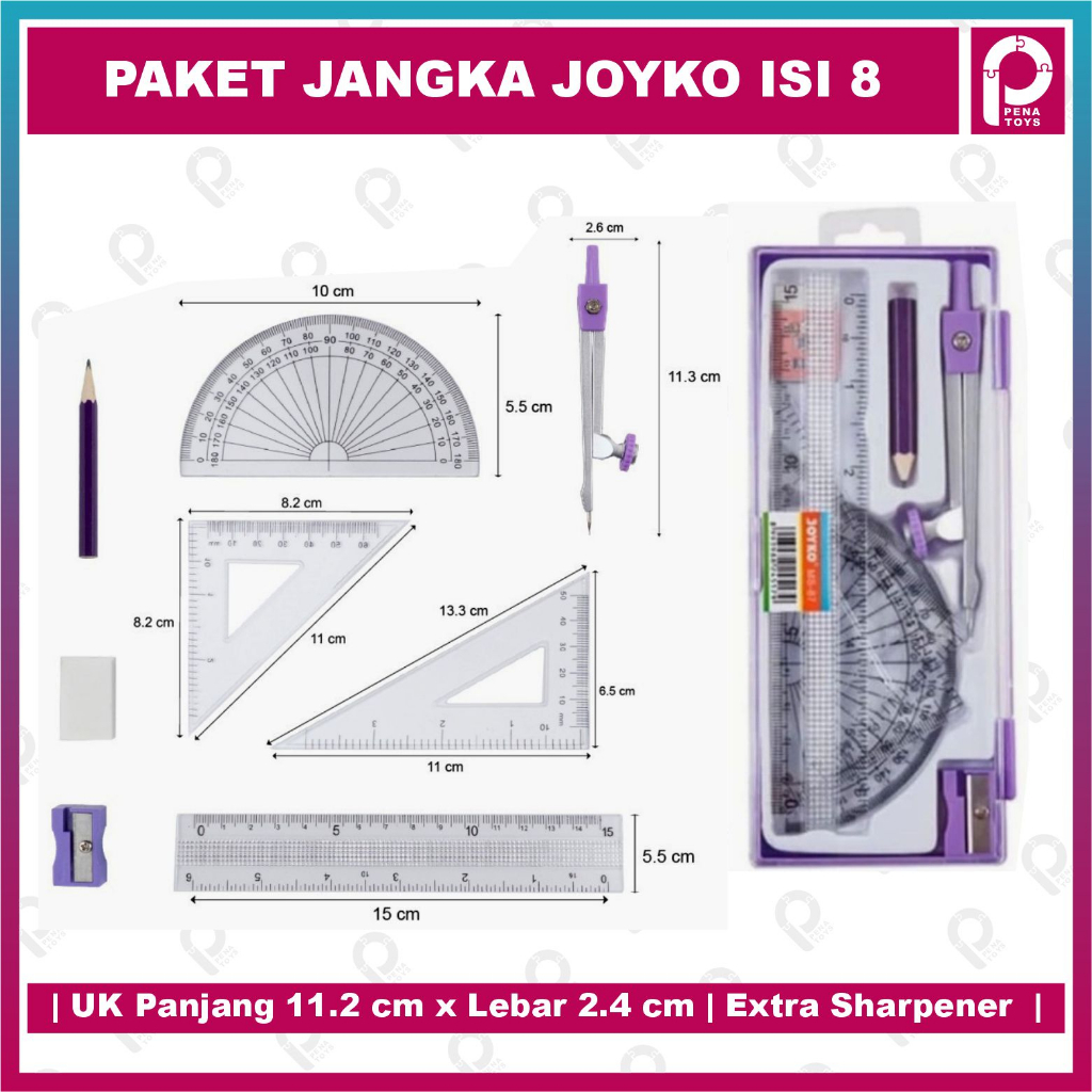 

Math Set / Jangka Joyko MS-87