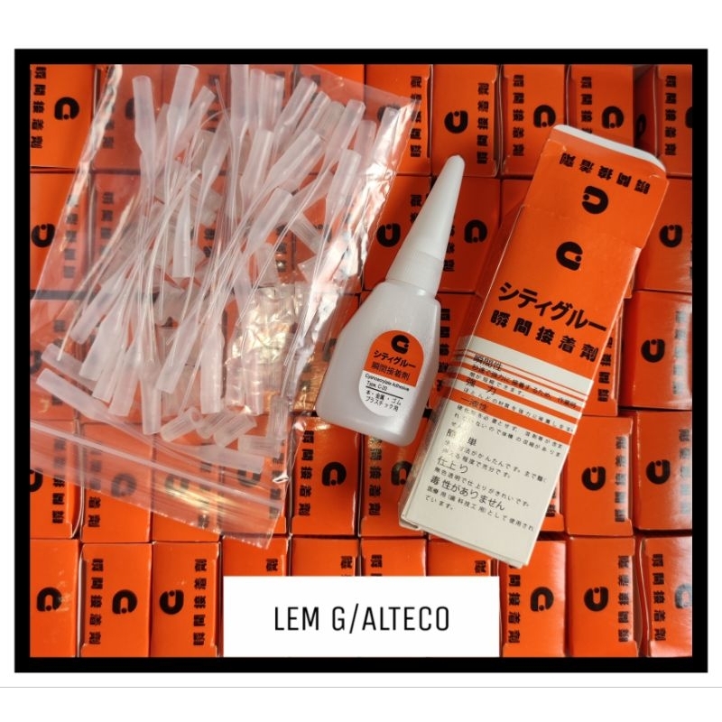 

LEM G KOREA KUALITAS SUPER ORIGINAL / LEM ALTECO / LEM SETAN / LEM CAIR TETES