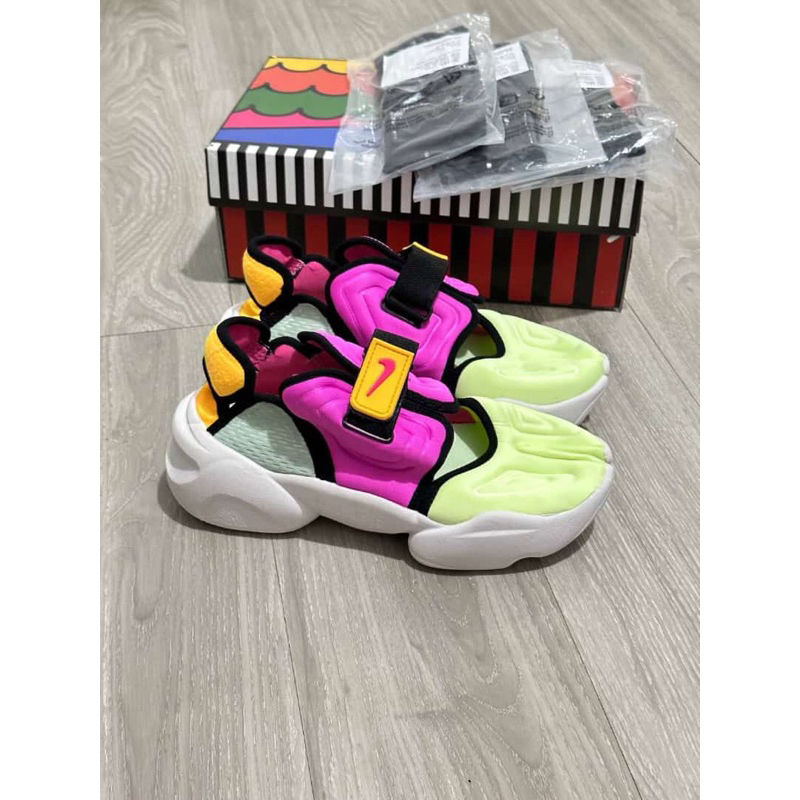 Nike aqua rift multicolor pink lime