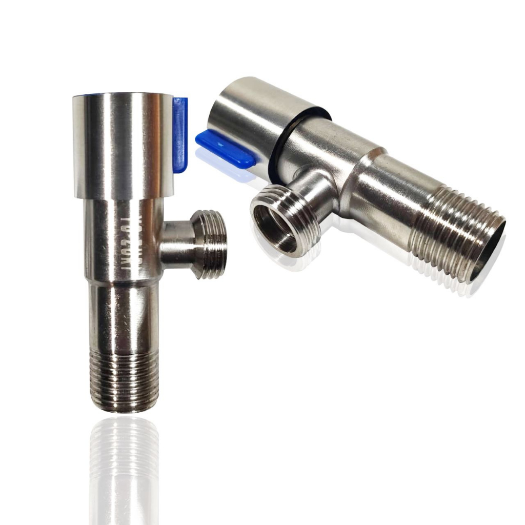 Stop Kran Cabang Tee Kamar Mandi Toilet Stainless Steel 304 YOZURI