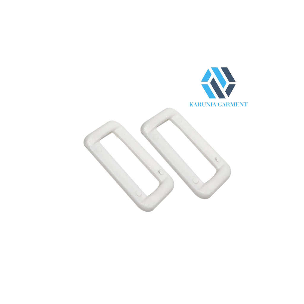 RING KOTAK TAS 2.5 CM PENGAIT CANTELAN TALI WEBBING BAHAN PLASTIK PP SATUAN