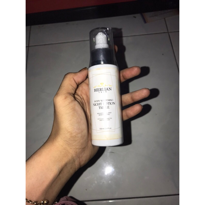 NIGHT LOTION TRIPLE WHITENING BIERLIAN / HB MALAM BIERLIAN/ HANDBODY BIERLIAN