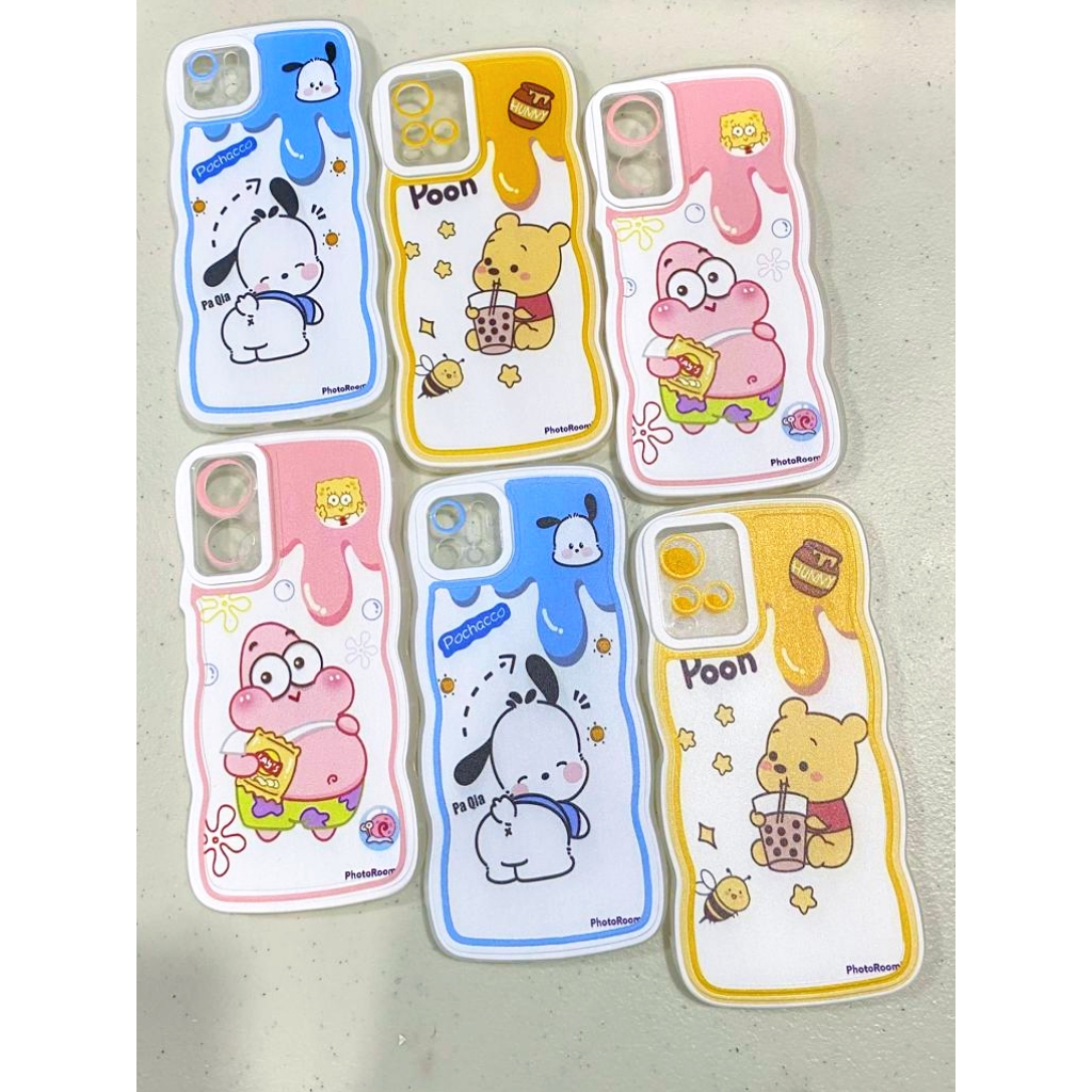 [ON15142] SOFTCASE GELOMBANG JELLY FOR  SAM A04E A13 G5 VIV0 V21E 5G Y20 Y20S Y16 Y20 Y21 Y22 Y75 R3DMI 10 2022 R3DMI K40 PRO